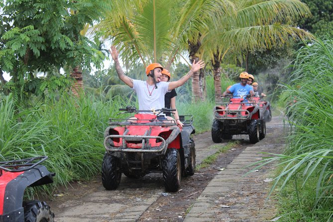 ATV Ubud and Ayung River Rafting - Ayung Dewata rafting stop: gear, locker access, and a calmer rafting level