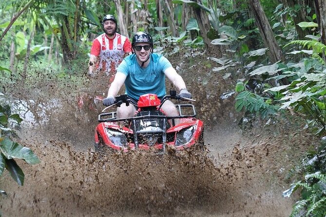 Bali All Inclusive : Tlaga Singha Infinity Pool & Atv Adventure - Stop 2 at Balaji Adventure Bali: longer riding with jungle and rice scenery