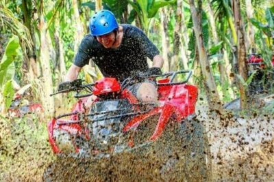 Bali ATV Quad Adventure - Ubud Monkey Forest and Waterfall - What the ATV ride is really like: safety first, mud guaranteed