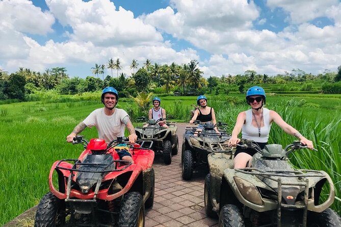 Bali ATV Ride waterfall jungle and rice fild track ubud - ATV quad biking from Ubud: what you’re signing up for