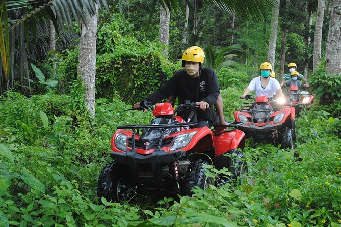 Bali ATV Ride waterfall jungle and rice fild track ubud - Private guide energy: the best part when it goes right