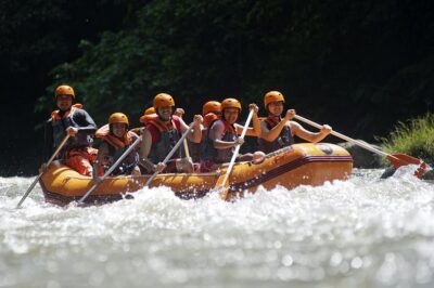 Bali Ayung River White Water Rafting with Transport - Infinity Bali Adventure Start: Gear Up, Then Down the Stairs