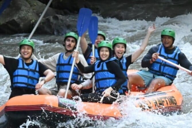 Bali Exciting Thriling Adventure: River Rafting, ATV Ride, Swing - Tegallalang swing over rice terraces: a big view reset
