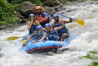 Bali Jungle White Water Rafting Adventure - The Rafting Course: Rapids, Waterfalls, and Hindu Shrines