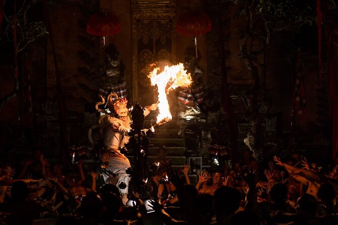 Bali Kecak Fire Dance Show at Tanah Lot, Tabanan with Transport - The story told the Balinese way: Ramayana through chant and motion