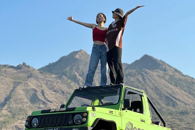 Bali Mount Batur Jeep Sunrise and Black Lava Jeep Tour - Natural hot spring by the lake: the best reset