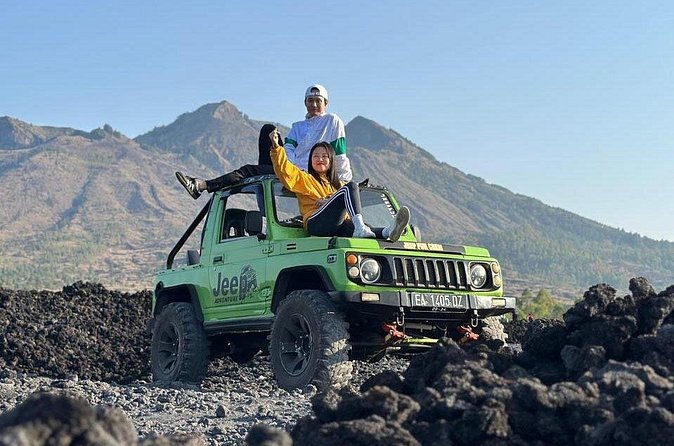 Bali Mount Batur Jeep Sunrise and Black Lava Jeep Tour - Price and value: $39.51 for an 8-hour volcano morning