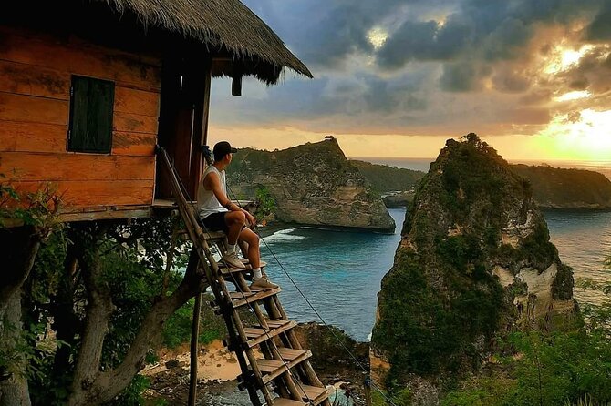 Bali : Nusa Penida with Lunch ,car, driver - Crystal Bay: the calm photo stop that balances the cliff stops