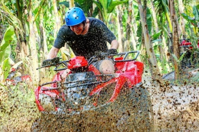 Bali Quad bike ATV passing through Waterfall, Cave & Rice fields - Key Points at a Glance