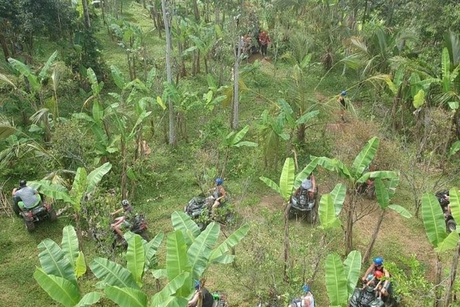 Bali Quad bike ATV passing through Waterfall, Cave & Rice fields - The Photos, the Pace, and the Rural Village Stops