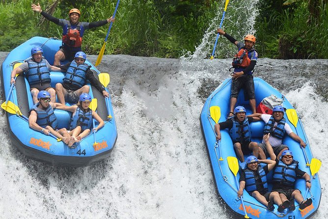 Bali Rafting Adventure + East Bali Tour - Telaga Waja rafting: where the adrenaline actually fits