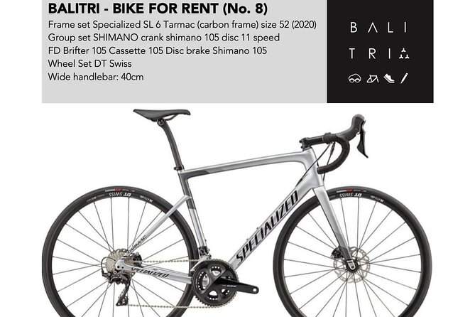 Bali road bike hire / rent - Key things to know before you book