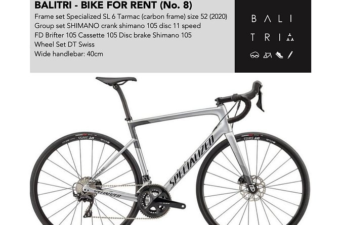Bali road bike hire / rent - Who this rental suits best (and who should think twice)