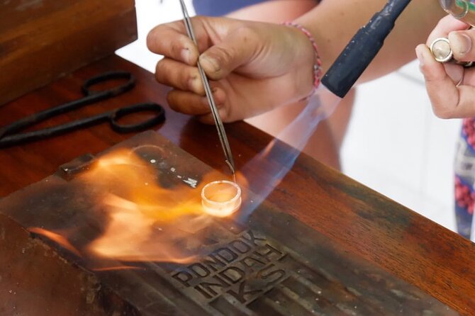 Bali - Silver Jewelry Making Class - The workshop at Artika Silver: making silver step by step