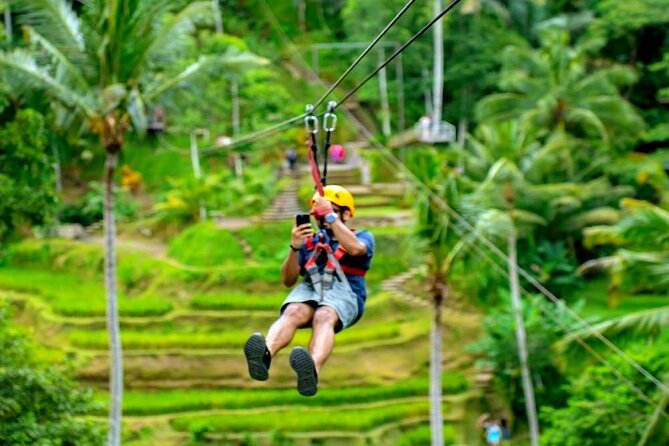 Bali Ubud Zipline and ATV Quad Bike Adventure - Zipline Over Tegalalang Rice Terraces: The View Part That Earns Its Time