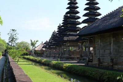 Banyumala Waterfalls with Tanah Lot Sunset Tour - Taman Ayun Temple: royal grounds with a moat