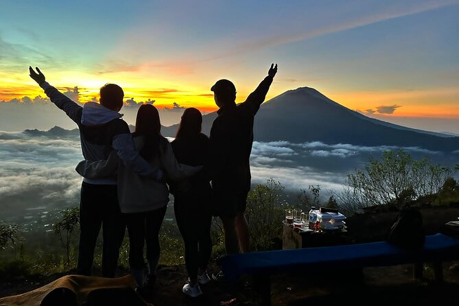 Batur Volcano Trekking And Hot Spring Private Guided Tour - A licensed guide and hiking safety support on the climb