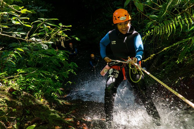Beginner Canyoning trip in bali "Banyuwana canyon" - Lunch in the middle: big local food plus your GoPro footage