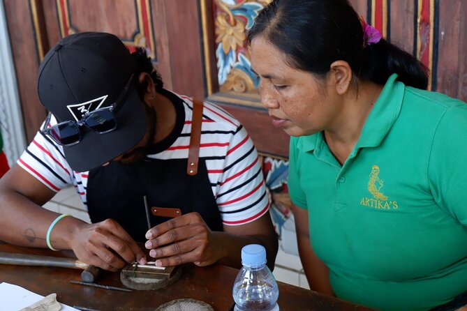 Beginner Class Becomes Silversmith With Bali Silver Material - Instructor attention: patient coaching for first-time silversmiths