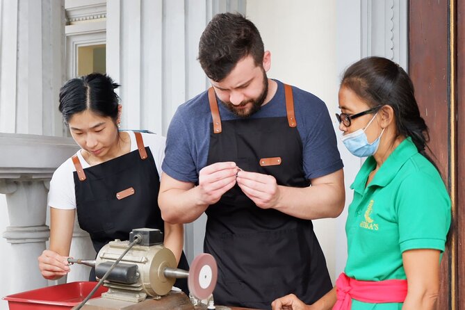 Beginner Class Becomes Silversmith With Bali Silver Material - The 4-hour flow: UC Silver Gold, Dewi’s Gold & Silver, and Celuk Village