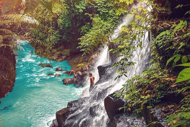 Best of Ubud Waterfalls, Tegalalang Rice Terrace & Jungle Swing - Stop 5: Happy Swing Bali (Bali Swing) for jungle-valley views