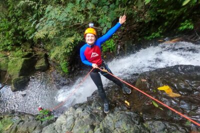 Canyoning Adventure in Sambangan Canyon - Driving up the hills: rice terrace views and real anticipation