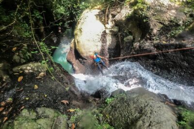 Canyoning Bali, Blue Gorge Canyon (Adventure, discovery, nature) - The 6:00 am start: pickup, basecamp coffee, and ICOpro prep