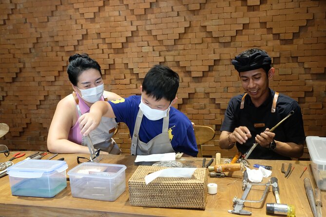 Exclusive Ubud Jewelry Making: Craft with a Pro Silversmith! - Choosing your piece: ring, pendant, or earrings