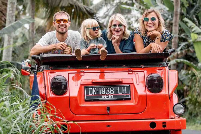 Explore Bali's Hidden Gems In a Classic Vw Convertible - Riding a classic convertible through Ubud’s back roads