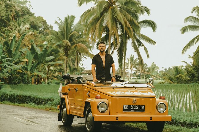 Explore Bali's Hidden Gems In a Classic Vw Convertible - Tirta Empul Temple: holy spring water and the sarong requirement
