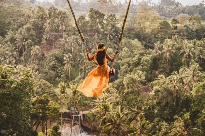 Half Day Tour Ubud Rice Terrace with Activities and Waterfall - Stop 2: Ulu Petanu Waterfall and the Real Vibe