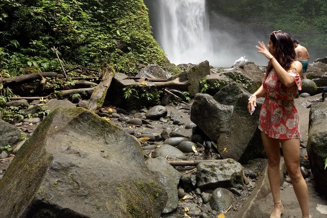 Hidden Nungnung Waterfall and Tanah Lot sunset Private Tour - Nungnung Waterfall Walk: Shady Forest, Lots of Steps