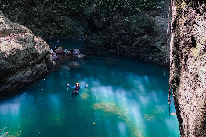 Intermediate canyoning trip in Bali "Aling Canyon" - The Approach Hike to the Start Point: Views While Your Legs Still Work
