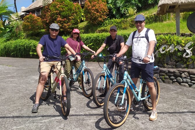 Jatiluwih E-bikes Tour Cycling Group - Stop 1: Jatiluwih Green Land and the irrigation system you’ll never forget