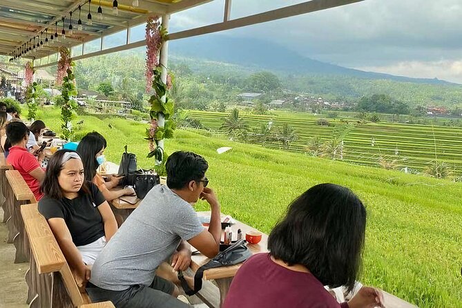 Jatiluwih Spiritual Journey of Melukat with Rice Terrace View - Baturiti coffee testing: a free add-on that helps you understand local taste
