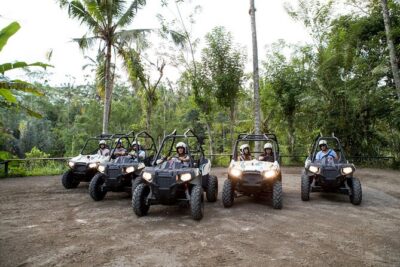 Jungle Buggy Adventure and Ubud Tour - Tegalalang Rice Terrace stop: setting the scene before you go fast