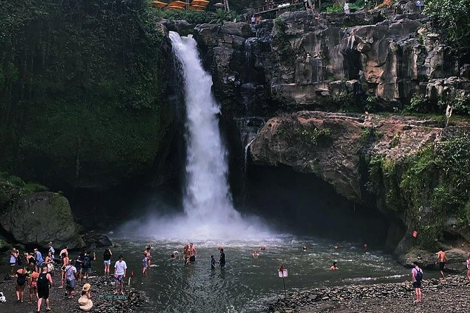 Jungle Swing - Volcano - Water Temple - Monkey Forest and Waterfall Tour - Tirta Empul: the holy water spring you can actually feel