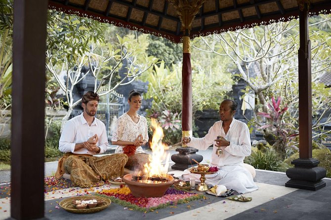 Matasidhi Sacred Love Blessing - Puri Ubud meeting point and the 2:00 pm timing: how the day flows