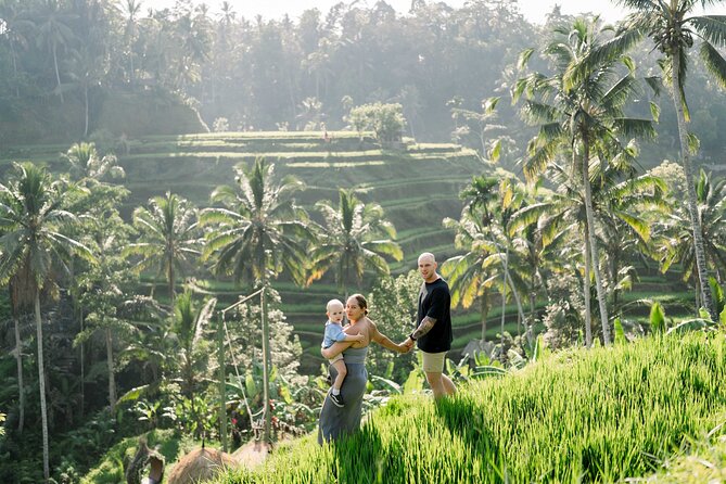 Monkey Forest, Temple, Waterfall and Rice Terrace in Ubud Tour - Sacred Monkey Forest Sanctuary: Temples, Shade Paths, and Close-Up Wildlife