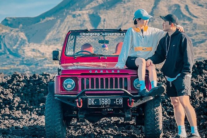 Mount Batur Jeep Sunrise with Breakfast - The 4WD ride: lava sand, lava rocks, and a small dose of thrill