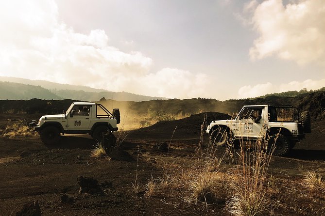 Mount Batur Jeep Tour - After sunrise: black sand, black lava, and Kintamani views by 4WD