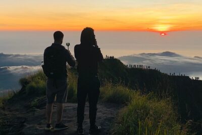 Mount Batur Sunrise Hike And Natural Hot Spring - Night hike essentials: flashlight and trekking poles