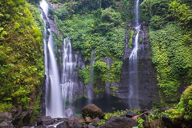 North Bali Tour: Banyumala Waterfall & Wanagiri Hidden Hills - Banyumala Twin Waterfalls: Air Terjun Tirta Kuning trek payoff