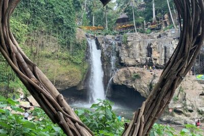 Private Bali Tour: Kintamani Volcano and Besakih Temple - Tegenungan Waterfall: jungle steps and the best photo spot