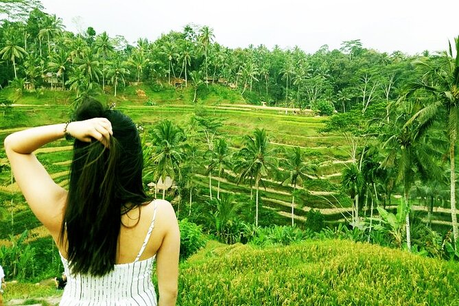 Private Tour to Sumampan Waterfall, Monkey forest, Rice terraces and Swing - Ubud Traditional Art Market and Dewa Putu Toris: Buy Small, Learn More
