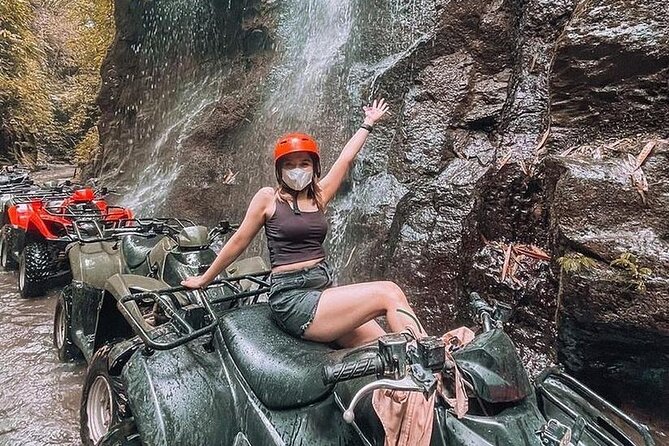 Quad Bike Bali With Tunnel, Waterfall and Rafting Adventure - Quad and Raft Combo in Ubud: Tunnels, Waterfalls, Then Ayung Rapids