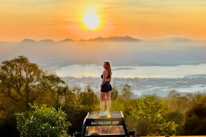 Sunrise Jeep Tour Mount Batur Kintamani Bali - The Stars-Then-Breakfast Sunrise Stop at About 1400m