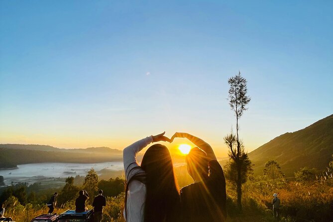 Sunrise / Sunset Jeep Tour Mt. Batur Kintamani & Hot Spring - Black lava and black sand stops: where the scenery turns dramatic