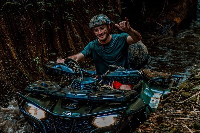 Ubud ATV Alasan Adventure Waterfall Gorilla Cave & Cretya Pool - What to pack so you enjoy the muddy parts