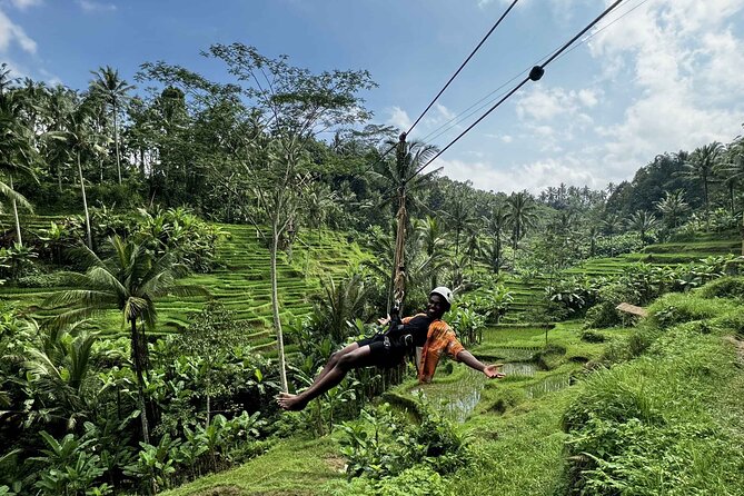 Ubud: ATV Rafting + Zipline, Swing, Sky Bike in Bali Rice Terrace - Price and what you actually get for $32 in Ubud